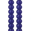 SET 2 BOUGIES BOULES CHANDELLES BLEUE 3.5X23CM