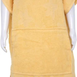 SET CAPE BAIN ET GANT MER JAUNE