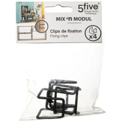 SET 4 CLIPS METAL ETAGERE MIX