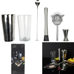 SET COCKTAIL 5 ACCESSOIRES ET 50 RECETTES