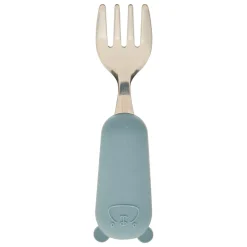 SET COUVERTS CUILLERE ET FOURCHETTE YUM BLEU L.16.5CM