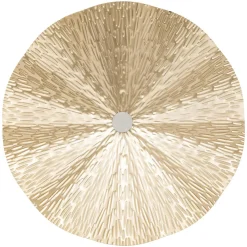 SET 3 DECOS MURALES LESLIE METAL OR