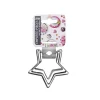 SET DE 3 EMPORTE PIECES ETOILE INOX