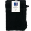 SET DE 5 GANTS DE TOILETTE 15X21CM NOIR
