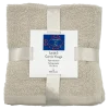SET DE 5 SERVIETTES INVITE 30X30CM BEIGE