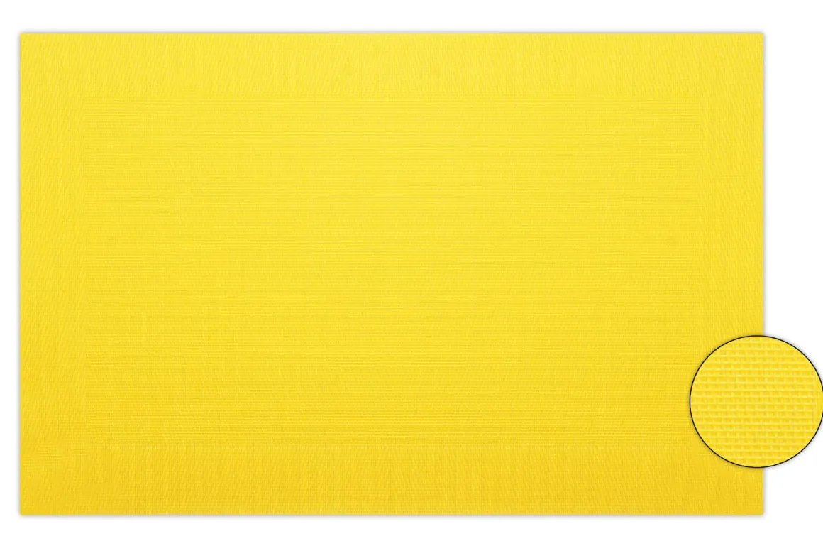 SET DE TABLE NEW YORK JAUNE EPICE