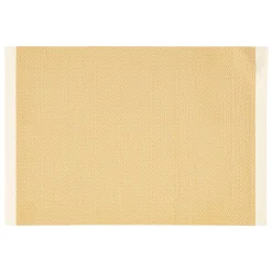 SET DE TABLE TEXALINE RECYCLE JAUNE 45X30CM