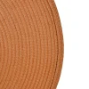 SET DE TABLE TRESSE D.38CM TERRACOTTA