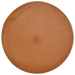 SET DE TABLE TRESSE D.38CM TERRACOTTA