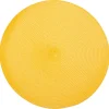SET DE TABLE TRESSE ROND MOUTARDE