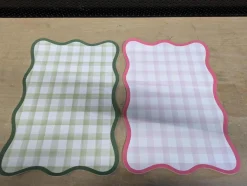 SET DE TABLE VINYL FLEUR DE ROSE 45X30CM