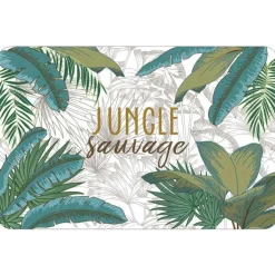 SET DE TABLE 28.5X44CM OPAQUE JUNGLE SAUVAGE