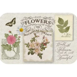 SET DE TABLE 28.5X44 CM OPAQUE LES FLEURS