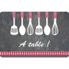 SET DE TABLE 28.5X44 CM POLYPROPYLENE OPAQUE DEJEUNER