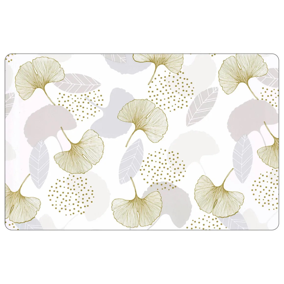 SET DE TABLE 28.5X43.5CM PVC IMPRIME ELISEO NATUREL