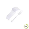 SET 12 FOURCHETTES REUTILISABLES TRANSPARENT H.18.5CM