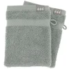 SET 2 GANTS TOILETTE 15X21CM COTON EUCALYPTUS
