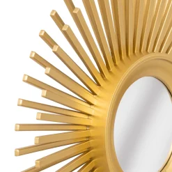 SET 3 MIROIRS AMED OR D.25CM