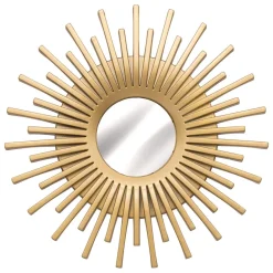 SET 3 MIROIRS AMED OR D.25CM