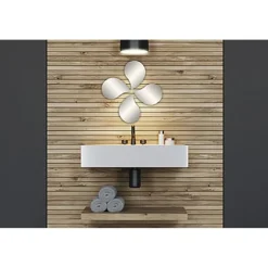 SET 4 MIROIRS GOUTTE D EAU 19X14.5CM UNI