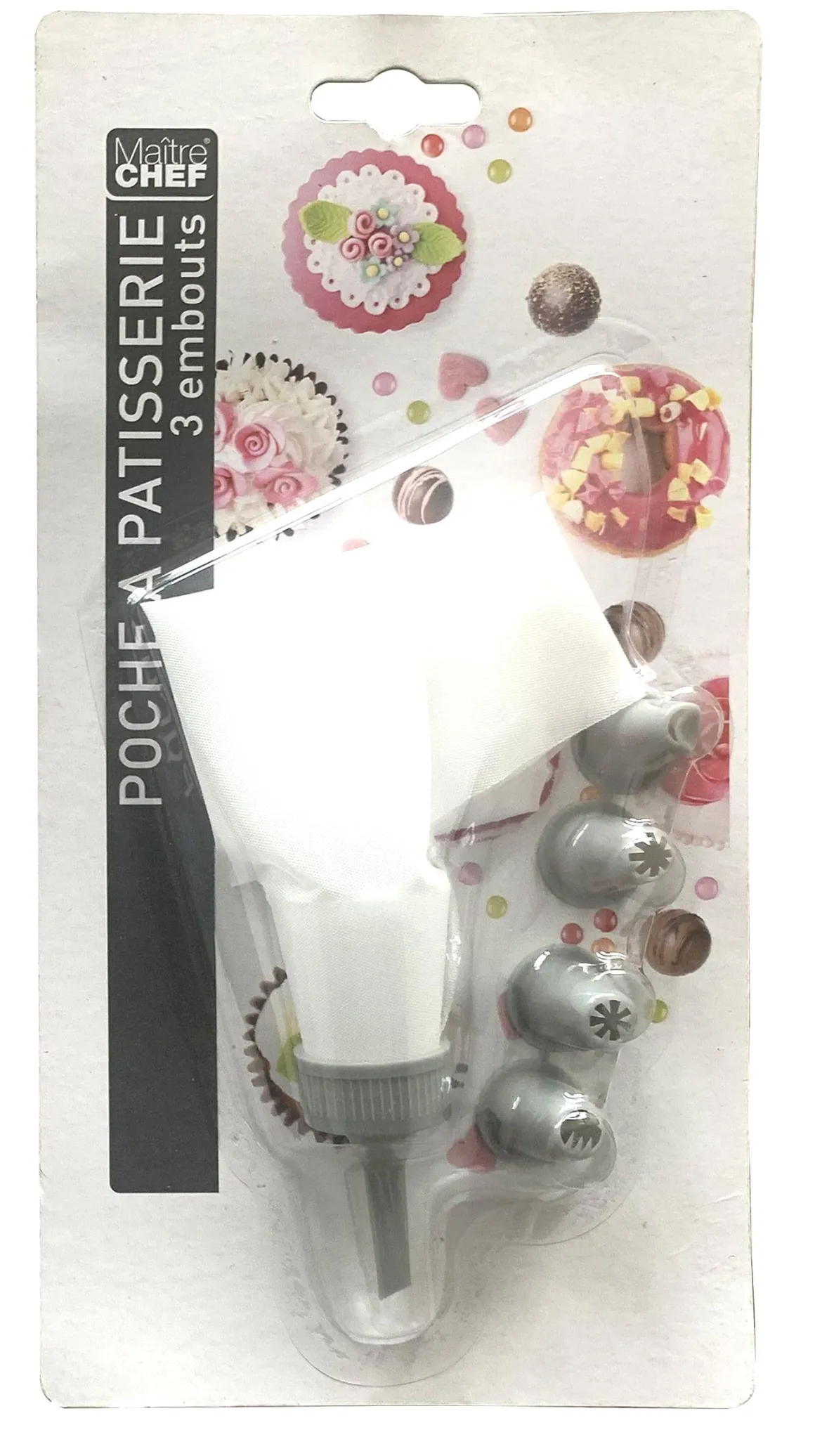 SET POCHE A PATISSERIE AVEC EMBOUTS