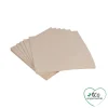 SET 20 SERVIETTES KRAFT 3 PLIS 33X33CM NATUREL