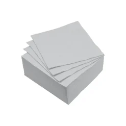 SET 40 SERVIETTES MICRO GRIS 25X25CM