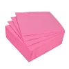 SET 40 SERVIETTES MICRO ROSE 38X38CM