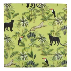 SET 20 SERVIETTES PAPIER 3 PLIS 33X33CM PALMERAIE