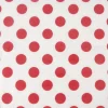 SET 20 SERVIETTES POINTS ROUGES 33X33CM