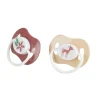 SET 2 SUCETTES SILICONE PHYSIOLOGIQUE 6MOIS FAON