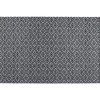 SET TABLE GEO NOIR 45X30CM