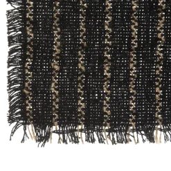 SET TABLE JUTE NOIR 45X30CM