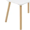 SET TABLE RECTANGLE ET 2 CHAISES ENFANT ALEX