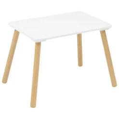 SET TABLE RECTANGLE ET 2 CHAISES ENFANT ALEX