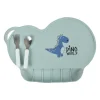 SET TABLE RECUPERATEUR SILICONE DINO WORLD 40X28X2.5CM
