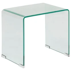 SET 2 TABLES GIGOGNES LENIA TRANSPARENT