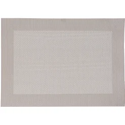SET TABLE TEXALINE TAUPE 35X50CM