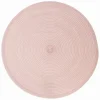 SET TABLE TRESSE ROND ROSE CLAIR