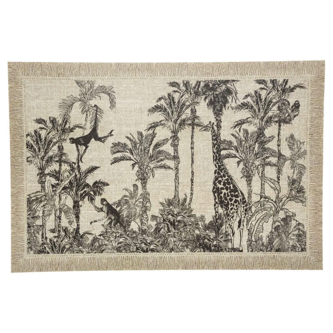 SET TABLE VINYL SAFARI D.45X30CM