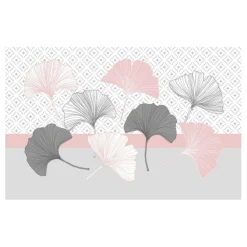 SET TABLE 28.5X43.5CM COQUETTERIE ROSE