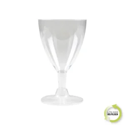 SET 6 VERRES A PIED EAU VIN 18CL TRANSPARENT