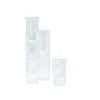SET 8 VERRINES PLASTIQUE REUTILISABLE TUBE 70ML