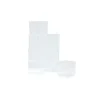 SET 8 VERRINES PLASTIQUE REUTILISABLE CUBE 60ML