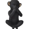 SINGE DE LA SAGESSE PAROLE NOIR OR