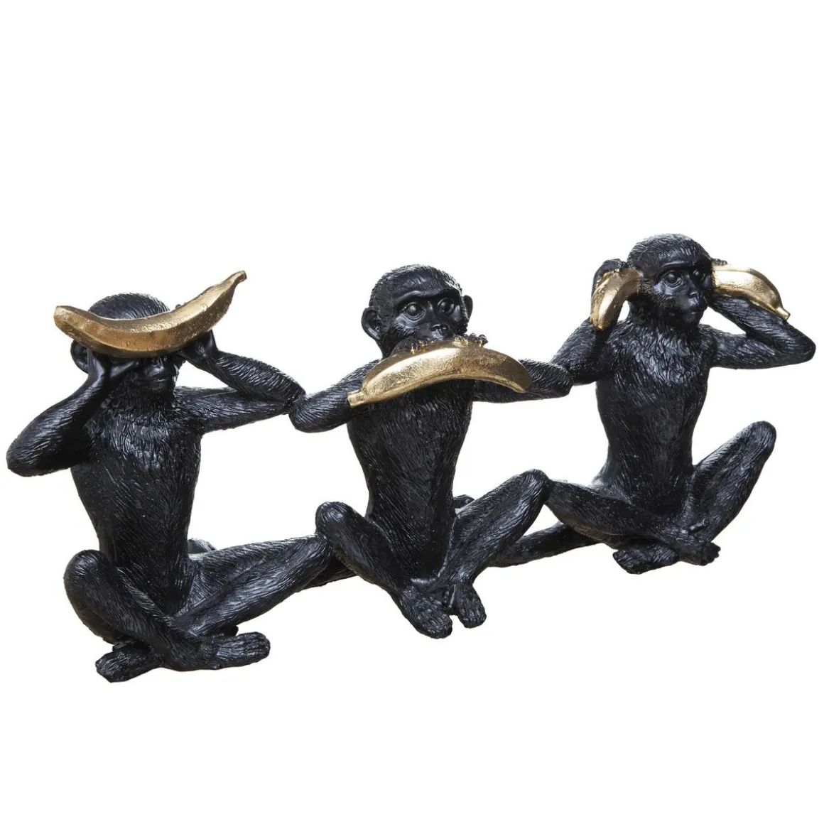 SINGE RESINE SAGESSE 40X10.5X17.5CM