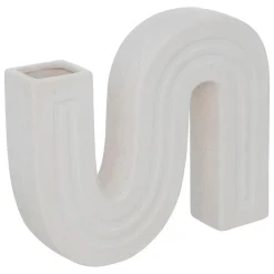 SOLIFLORE CERAMIQUE OLME BLANC H.20CM