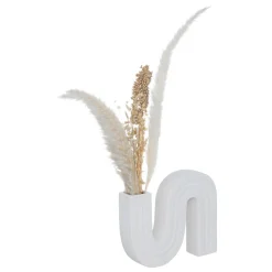 SOLIFLORE CERAMIQUE OLME BLANC H.20CM