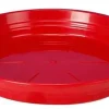 SOUCOUPE RONDE D.24CM ROUGE