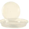 SOUCOUPE RONDE DIAM 17CM TRANSPARENT